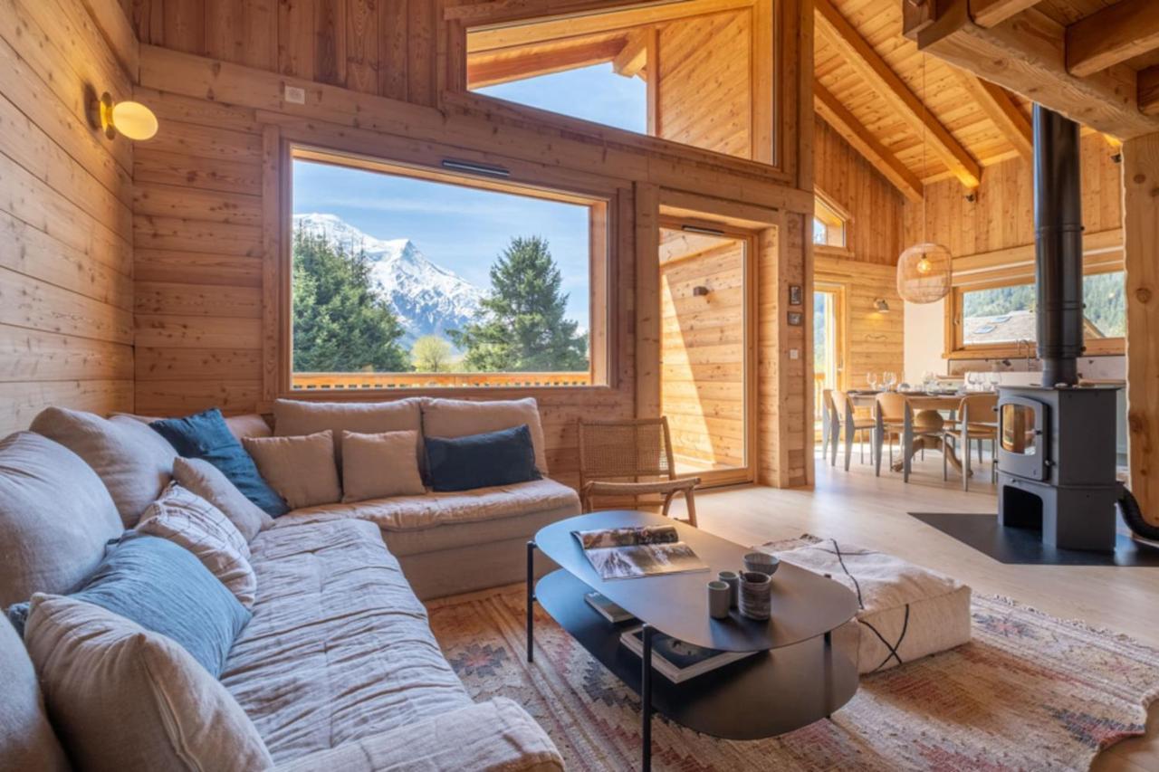 Chalé Sublime Semi Detached Facing The Mont Blanc